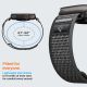 6. Spigen Athlex Air 2 Strap for Apple Watch 44/45/46/49mm - Black and Gray