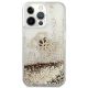 3. Guess 4G Big Liquid Glitter case for iPhone 13 Pro Max 6.7" - gold
