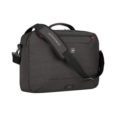 Wenger MX Commute 16-inch Laptop Bag with Backpack Stand - Gray
