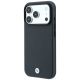 2. BMW Kevlar Metal Logo MagSafe Case for iPhone 18 Pro / 17 Pro – graphite