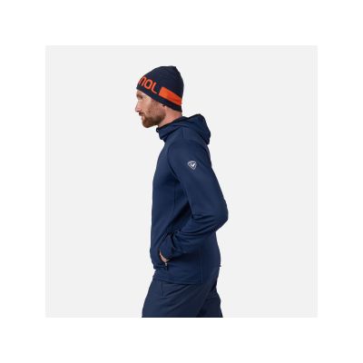 3. ROSSIGNOL Mid Layer Thin Men's Sweatshirt Navy Blue