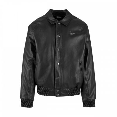 5. Karl Kani Star Full Pu College Jacket M 60750004