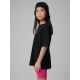 4. Girls' loose T-shirt with print 4F 4FJRSS26TTSHF4137-20S