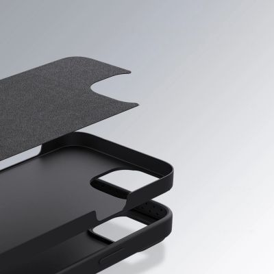 9. Nillkin CamShield Silky Silicone Case iPhone 14 Plus Case with Camera Protector Blue