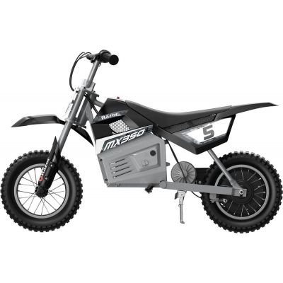 8. RAZOR Motor MX350 Dirt - Black Stickers