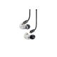 2. Shure SE215DYCL+UNI-EFS - AONIC215 Single Driver In-Ear Headphones with 3.5mm Cable (Clear)