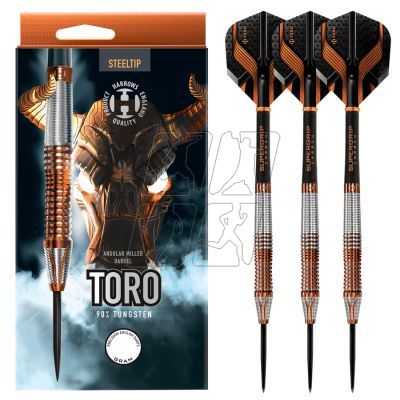 6. Harrows TORO Darts 90% Steeltip Toro