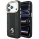 Guess 4G with Stripe Round and Classic Logos MagSafe Case for iPhone 17 Pro Max / 18 Pro Max - Black