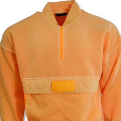 3. Men's Jordan 23 Engineered 1/2 Zip Top Orange Jacket - CJ5997-810