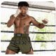 4. Men’s ARMY GREEN V1 COMBATWEAR Muay Thai Shorts | DBX Bushido