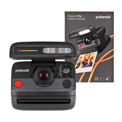 Polaroid Flip Instant Camera, Black