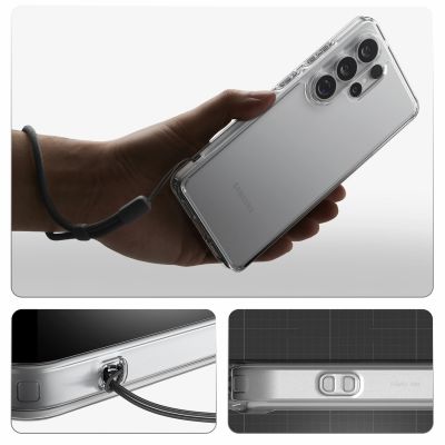 17. Spigen Ultra Hybrid Case for Samsung Galaxy S26 Ultra - Transparent