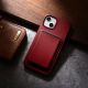18. iCarer Case Leather case cover made of natural leather for iPhone 14 Plus red (compatible with MagSafe)