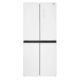 Refrigerator with bottom freezer Multi Door Total Full No Frost MPM-434-SBF-08 white glass