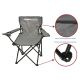 16. FOLDING CAMPING CHAIR 50X50X80CM GRAY