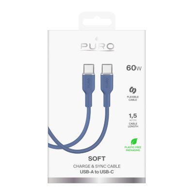 3. Puro ICON USB-C - USB-C Cable 1.5m - Blue