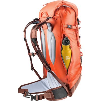9. Deuter Freescape Lite 26 papaya/umbra ski touring backpack