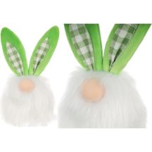 BUNNY 18CM GREEN SPRING DECORATION