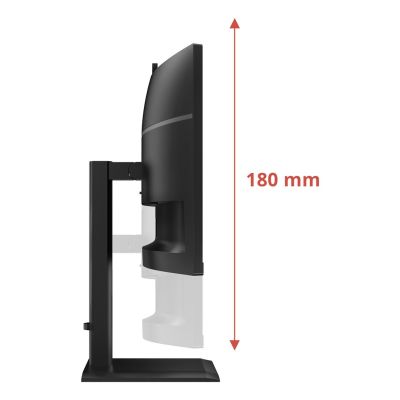 26. AOC monitor 86.3 cm (34") CU34E4CW 21:09 2xHDMI+DP+USB-C+Webcam Curv.