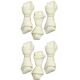 ZOLUX White knotted bone 6 cm x 6