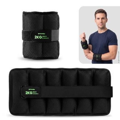 2. Set of 2 Wrist or Ankle Weights Spokey ACTIVE FORM 2 kg