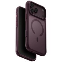 Uniq Veren Magclick Charging case for iPhone 18 Pro Max / 17 Pro Max - burgundy