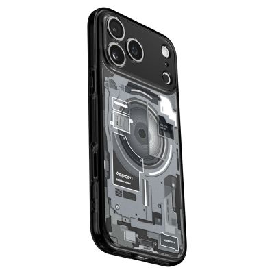 14. Spigen Ultra Hybrid MagSafe Zero One Case for iPhone 18 Pro / 17 Pro - Black