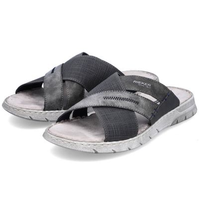 Rieker M RKR581 comfortable flip-flops, gray
