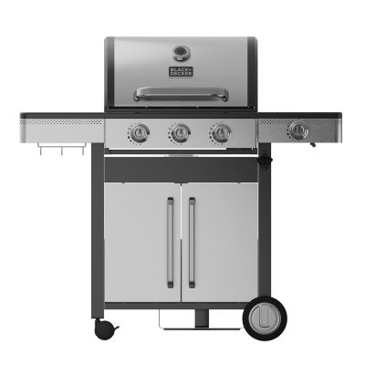 Gas grill Black+Decker BXOG12950E (3 burners x 3.6 kW + 1 side burner 2.1 kW)
