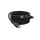3. Digitus Silicone USB Cable, USB4 Version 2.0, USB 80 Gb/s, 0.5 m, Black