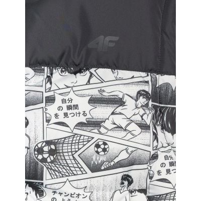 4. Boy's down vest with synthetic filling 4F 4FJRAW25TVJAM321-10A