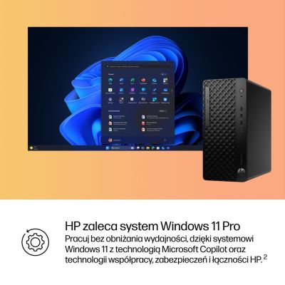 10. HP ProDesk 4 Tower G1i Desktop AI PC Ultra 5 225 16GB DDR5 SSD 512GB Arc 130T W11 Pro 3-Year On-Site Service