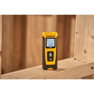 10. Stanley SLM65 Laser Rangefinder Black, Yellow 20 m