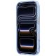6. Guess IML Ring Stand 360 Script Metal Logo MagSafe Case for iPhone 17 Pro / 18 Pro - Light Blue
