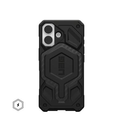 2. Urban Armor Gear Monarch Pro Mobile Phone Case 16 cm (6.3") Black, Carbon