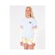 RIP CURL Surf Revival Crew Sweatshirt - Girl - Light Gray