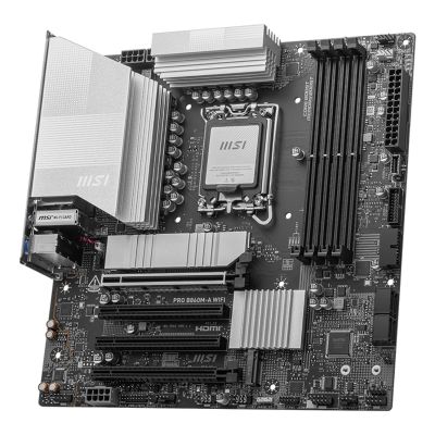 4. MSI PRO B860M-A WIFI motherboard Intel B860 LGA 1851 (Socket V1) micro ATX