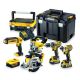2. DEWALT COMBO KIT 18V DCK551P3T (DCD796+DCF887+DCS39+DCS331+DCL050) 3x5.0Ah TSTAK