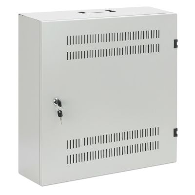 2. Low-profile 4U + 2U Rack 19 wall-mount cabinet, gray