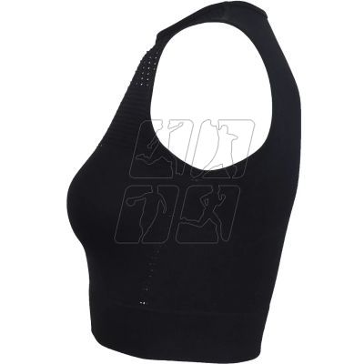 3. GymHero LA Classic Top Long Bra W BRA-LONGBLACK