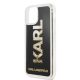 3. Karl Lagerfeld Karl Logo Glitter Case for iPhone 11 Pro - Black