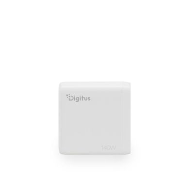 2. Digitus GaN II Wall Charger 140W | 3x USB-C, 1x USB-A | PD 3.0, QC 3.0 | White