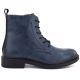2. Blue women’s leather worker boots Sergio Leone 25172-S