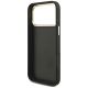 7. Guess 4G Big 4G Classic Logo Big Strap Metal Buttons Case for iPhone 18 Pro Max / 17 Pro Max – Black