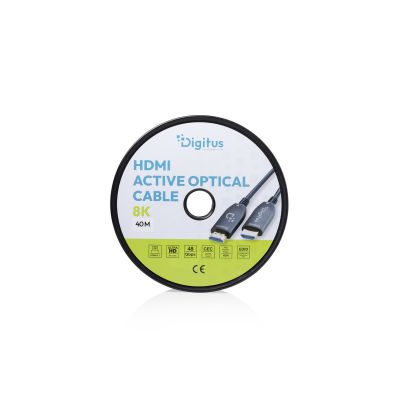 2. Digitus Hybrid Fiber Optic HDMI Cable AOC, UHD 8K, 40m