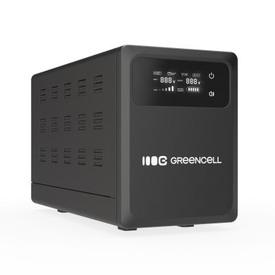 8. UPS Greencell PowerCore 2000VA 1200W AVR 24VDC LCD
