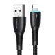 6. Joyroom Starry Series SA32-AL3 3A USB-A / Lightning cable 1m - black