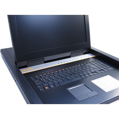 2. Inter-Tech KVM-1708 Rack Console 43.2 cm (17") 1280 x 1024 px Steel Black