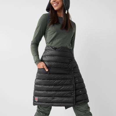 7. Fjällräven Expedition Pack Down Skirt Black women's trekking skirt (F86367-550)
