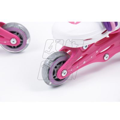 18. SMJ Sport Combo Pink LED set: 2in1 roller skates HS-TNK-000009549